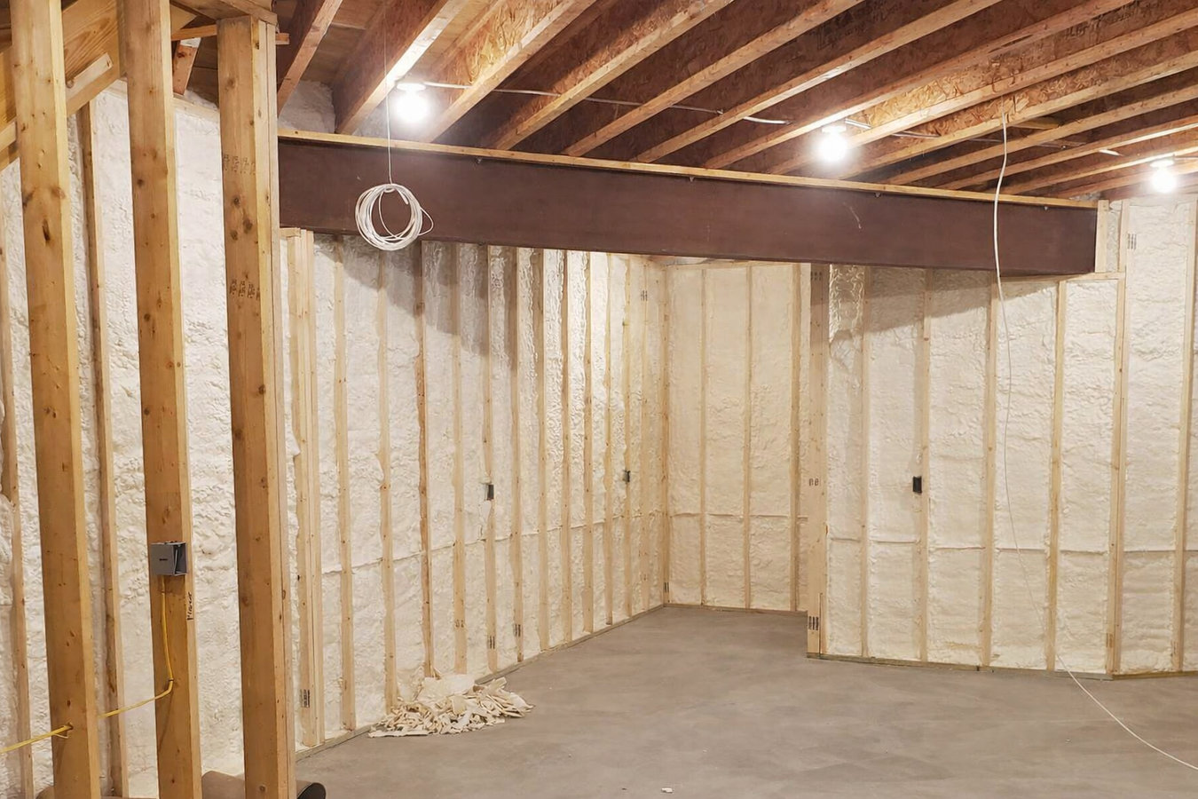 Basement insulation